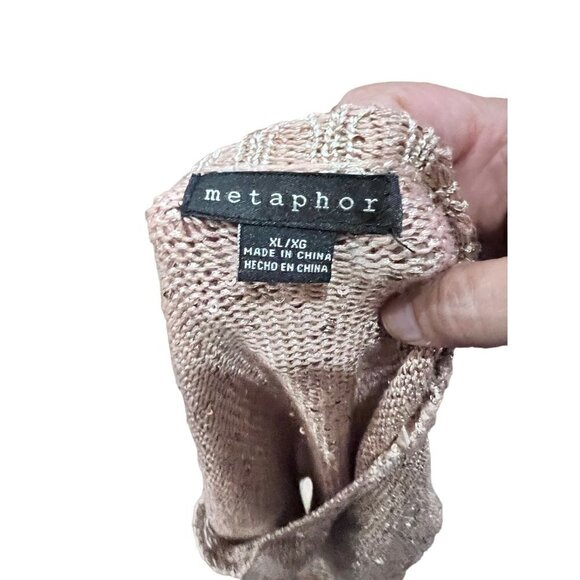 Metaphor Gold knitted long sleeve top - Picture 3 of 5